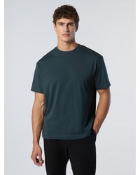North Sails - T-Shirt Met Grafische Print - Lyst