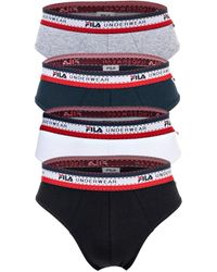 Fila - , Slip 4er Pack - Lyst