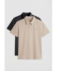TOMMY LIFE - Cotton-Blend Polo T-Shirt - Lyst