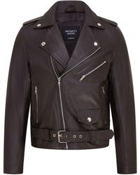 Infinity Leather - Classic Brando Biker Jacket - Lyst