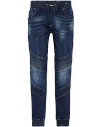 Philipp Plein - Denim Jogging Trousers - Lyst