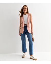 Gini London - Tailored Longline-Weste - Lyst