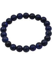 Steuer - Modeschmuck Armband Stretch Mit Sodalith Kugeln - Lyst