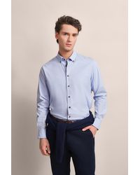 Bugatti - Herren 100% Katoenen Overhemd - Lyst