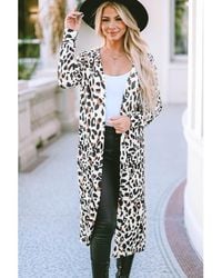 Azura Exchange - Open Front Duster Cardigan - Lyst