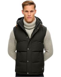Superdry - Everest Mouwloze Gewatteerde Jas Voor - Lyst