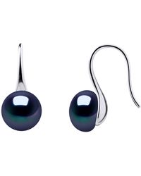 Ateliers Saint Germain - Earrings Real Cultured Freshwater Pearls Button 8-9 Mm - Lyst