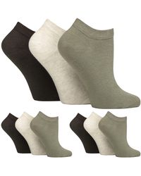 IOMI - 9 Pack Diabetic Trainer Socks - Lyst