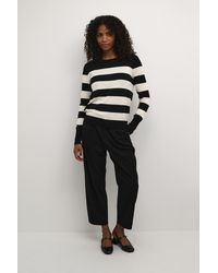 Kaffe - Pullover Regular Fit Offwhite - Lyst