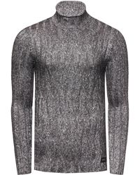 Rusty Neal - Clubwear Gebreide Trui Met Hoge Hals - Lyst
