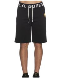 Guess - Klassieke Bermudashorts Met Logo Voor - Lyst