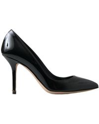 Dolce & Gabbana - Patent Leather High Heels Pumps Shoes - Lyst