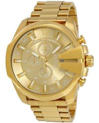 DIESEL - Mega Chief Watch Dz4360 - Lyst
