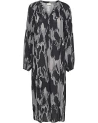 Kaffe - Kleid Loose Fit/ Graphic Print - Lyst