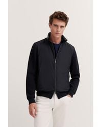 Bugatti - Herren Sweatjacke Mit Reißverschluss Und Stehkragen - Lyst