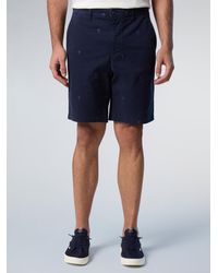North Sails - Chino Korte Broek Vrijheid Geborduurd - Lyst