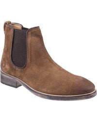 Cotswold - Corsham Town Leather Pull On Casual Chelsea Ankle Boots - Lyst