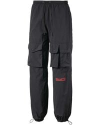 PUMA - Woven Alteration Track Pants Cargo Style Joggers 579881 01 - Lyst