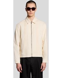 Lyle & Scott - Pintuck Zip-Through Jacket - Lyst