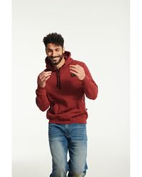Caterpillar - Trademark Banner Cotton Hooded Sweatshirt - Lyst