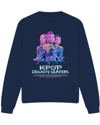 K-Pop Demon Hunters - Adult Huntr/X Poster Sweatshirt - Lyst