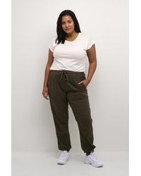 Kaffe - Pants Suiting Loose Fit Grape Leaf - Lyst