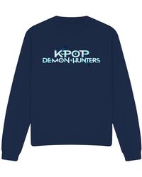K-Pop Demon Hunters - Adult Logo Sweatshirt - Lyst