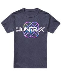 K-Pop Demon Hunters - Adult Huntr/X Pastel Heather Logo T-Shirt - Lyst