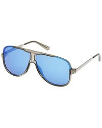 Guess - Blue Resin Sunglasses - Lyst