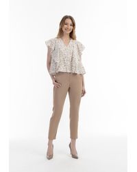 Usha - Blouse À Manches Courtes - Lyst