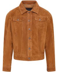 Infinity Leather - Goat Suede Jacket- Nurmes - Lyst
