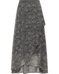 Dreimaster - Rock Damen Schwarz Mehrfarbig - Lyst