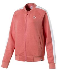 PUMA - Classics Logo T7 Track Jacket Textile - Lyst