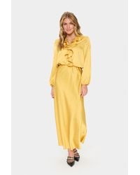Saint Tropez - Rok Lodisasz A-shape Yellow - Lyst