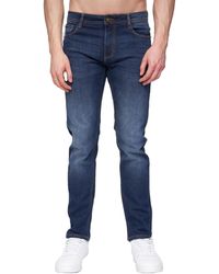 Henleys - Mayhen Slim Jeans (Dark Wash) - Lyst