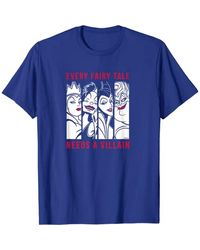 Disney - Every Fairy Tale Needs A Villain Cotton T-Shirt - Lyst