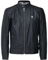 Belstaff - Kelland Jacke Aus Gewachster Baumwolle - Lyst