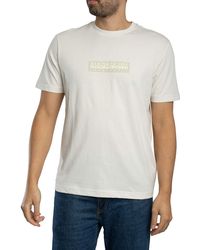 Napapijri - Box Logo T-Shirt - Lyst