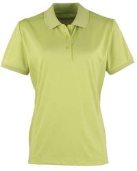 PREMIER - Coolchecker Piqué Poloshirt (Kalk) - Lyst
