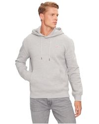 Guess - Herensweatshirt Met Patch - Lyst