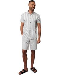 Threadbare - Herenoverhemd Met Strepen Van Brownhill - Lyst