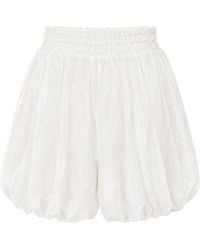 MixRay - High-Waist Mini Shorts - Lyst