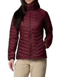 Columbia - Hybrid Padded Jacket With Hood Powder Pass Ii 2126122 - Lyst