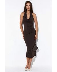 Busem - Halter Neck Maxi Dress - Lyst