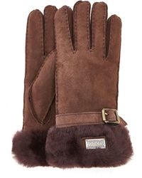 Australia Luxe - Stulpenhandschuhe Aus Wildleder, Beva-Handschuhe - Lyst