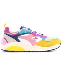 Diadora - Lc23 Whizz Run Multicoloured Trainers - Lyst