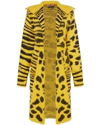 myMo - Gebreid Vest Donkergeel - Lyst