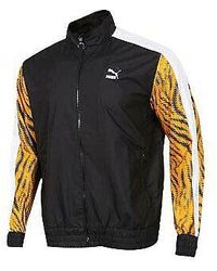 PUMA - Wild Pack Woven Full Zip Up Track Top Jacket 579510 21 Textile - Lyst