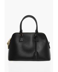 Maison Margiela - Mm11 Leren 5ac-tas Met Afneembare Schouderband In Zwart - Lyst