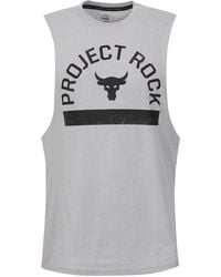 Under Armour - Project Rock Graphic Tanktop - Lyst